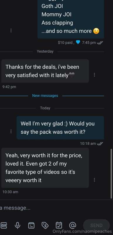 Don't forget to check the pack in your DMs 💕  Scroll for a b..