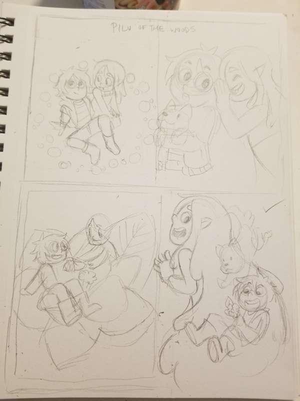 Thumbnail sketches for my next video!