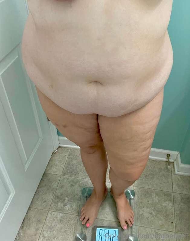 Weigh in video. Growing bigger and sexy everyday.