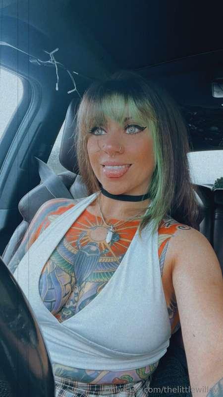 Time to get my head tattooed 💚