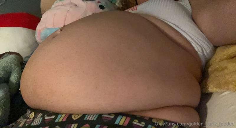 Last nights damage 
I wanna big this big and round everyday ..