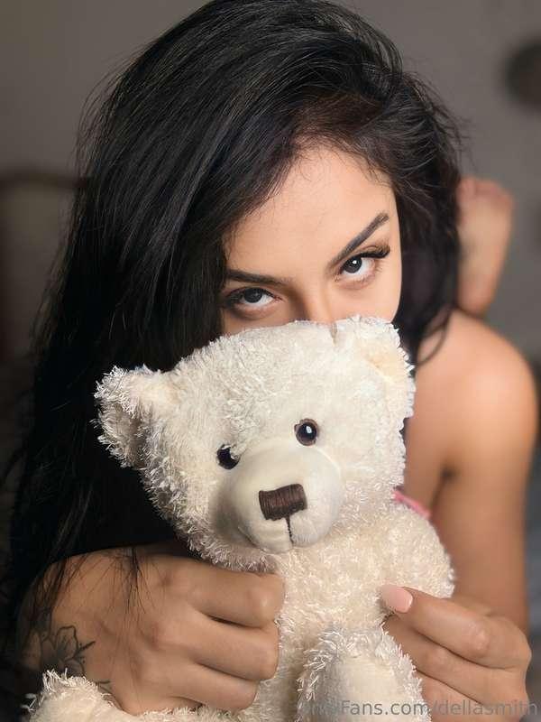 What a lucky bear🧸 Now you need to see the face of my bear f..