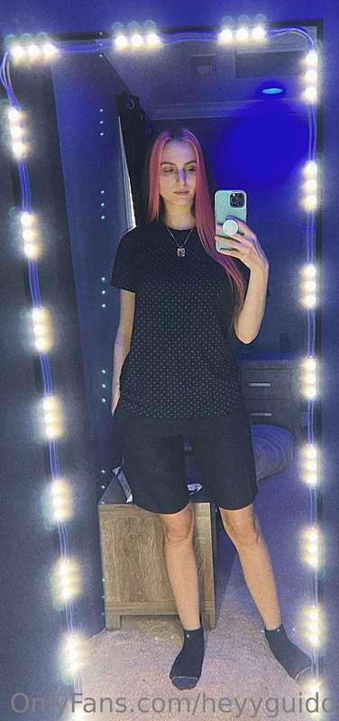 More of an androgynous look. What do we think?