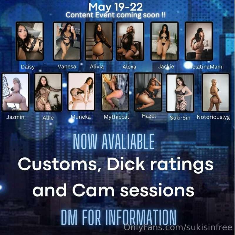 The biggest Onlyfans collaboration event on 
May 19-22‼️ Tim..
