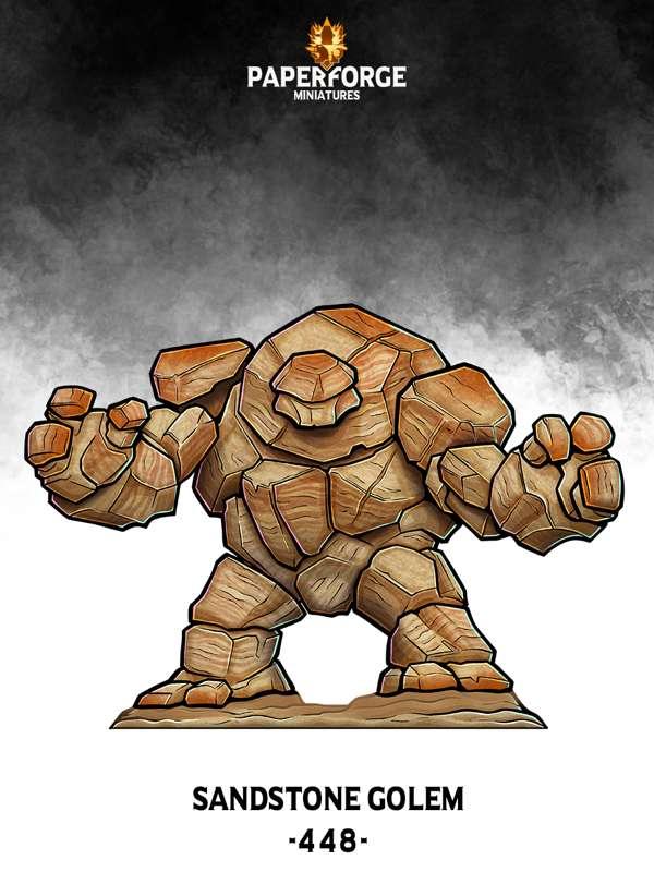 #448 Sandstone Golem