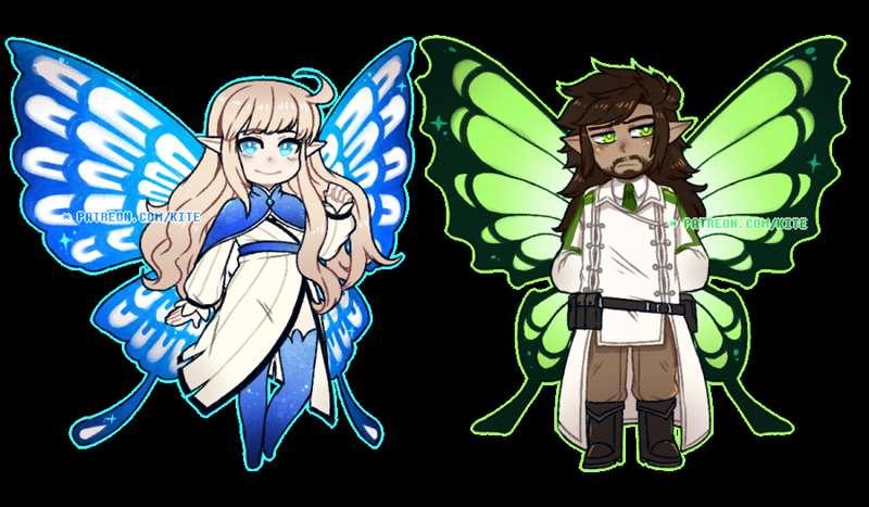 Fae Children - TwoBrokenGears x2