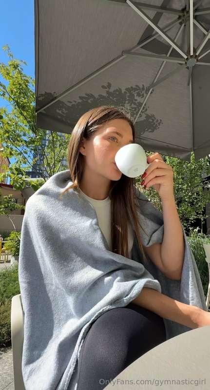 Catching the last warm rays of sunshine🥰 Has your weather tu..