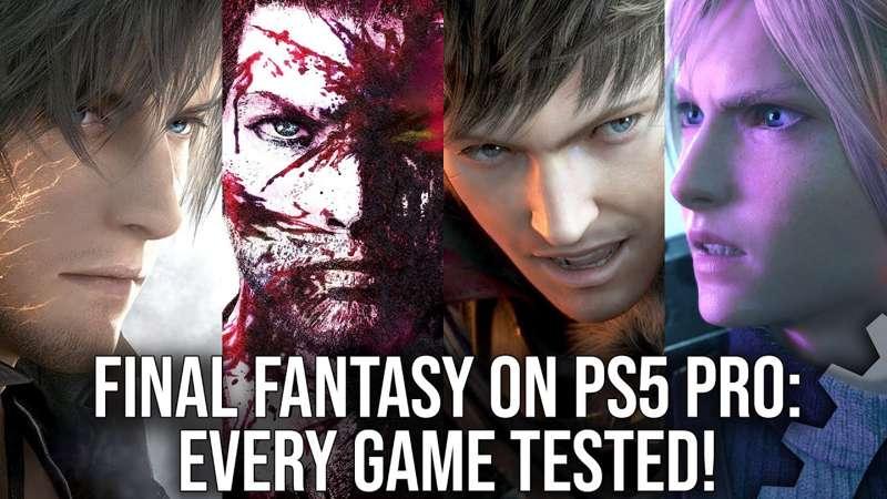 (Slightly) Early Access: Final Fantasy on PS5 Pro - Rebirth/14/16/Stranger of Paradise - Every FF Game Tested!