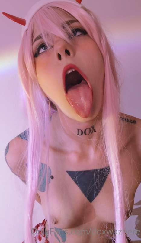 Ahegao? Ahegao! New Zero Two set 💖 I did a video but I need ..