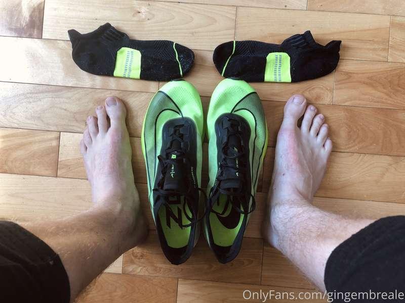 Are you more barefoot, socks on or shoes on?