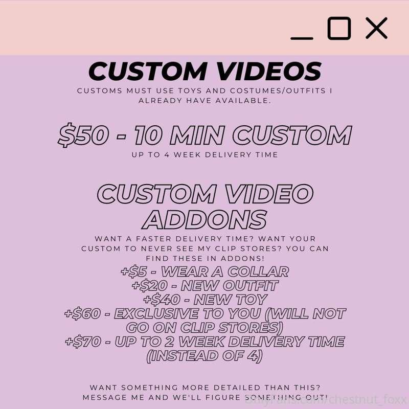 I'm thinking of having a customs sale on my 34th birthday (J..