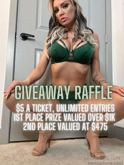 **IT'S RAFFLE TIME!!!** 💚 Tip $5 per ticket, ***unlimited en..