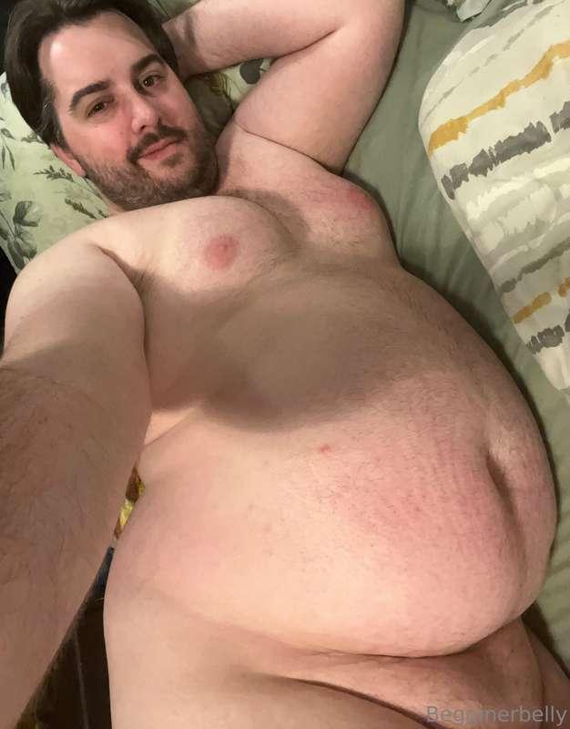 I felt so stuffed by the time I got to bed last night it was..