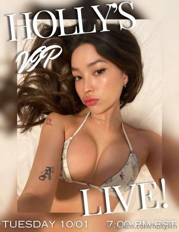 It’s time to playyyy with my favs😈 VIP exclusive live tomorr..
