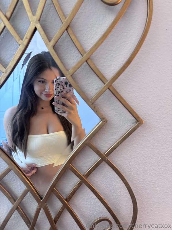 Spoil mommy and she’ll let you see and lick them 🥰