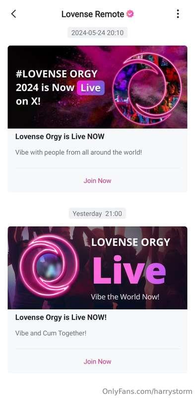 Never had a random notification from the Lovense app before ..