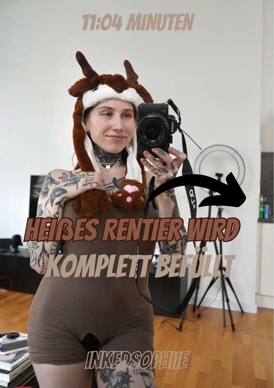  HAARIGER CREAMPIE 🐻 [11:04 Minuten] Haariges Rentier gibt s..