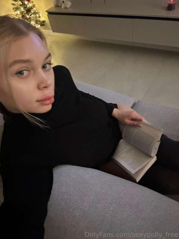 It's a stereotype that blondes don't like books.. I've often..