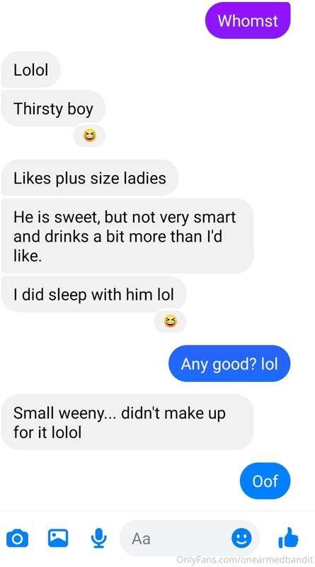 Got a random FB DM from some guy so I asked a mutual friend ..