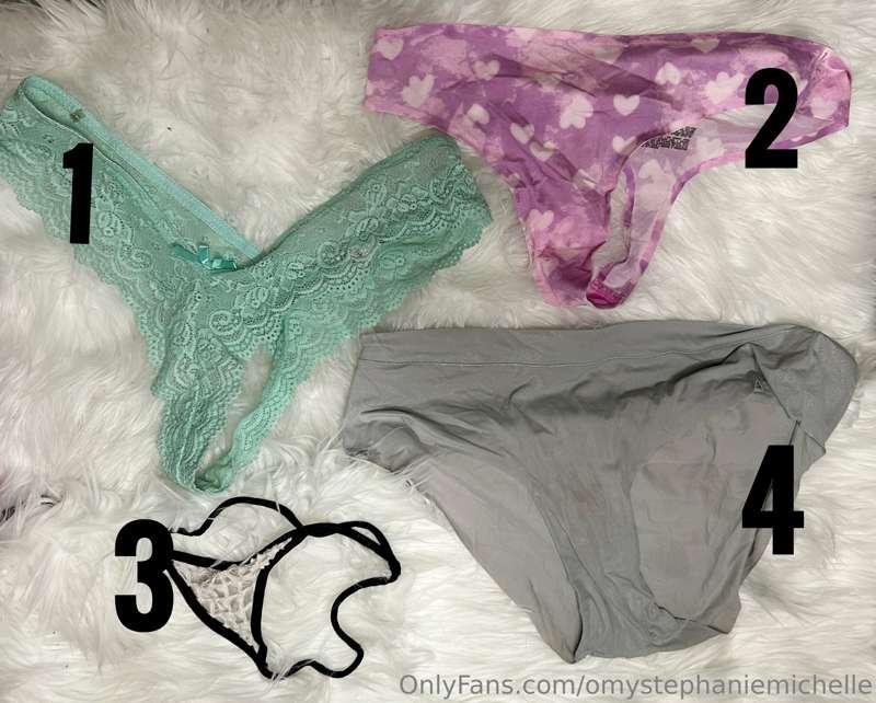 ***CLOTHING FOR SALE***
Panties 
$35 includes shipping in US..