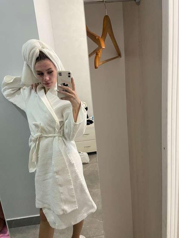 I decided to go to the spa salon today. What are you doing t..