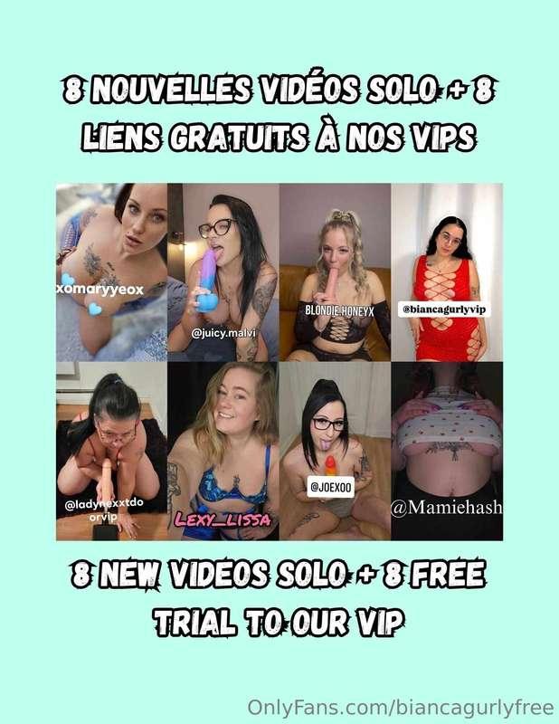 Un pack regroupant chacune une vidéo jamais vues par aucun d..