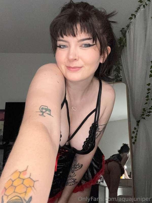 Check out my cute new lingerie 