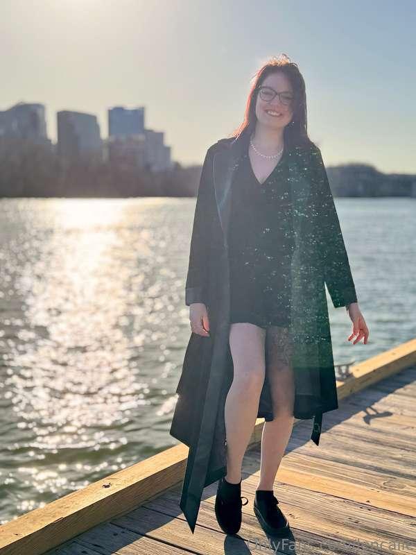 Went out to the city today! I had so much fun! I went to a c..