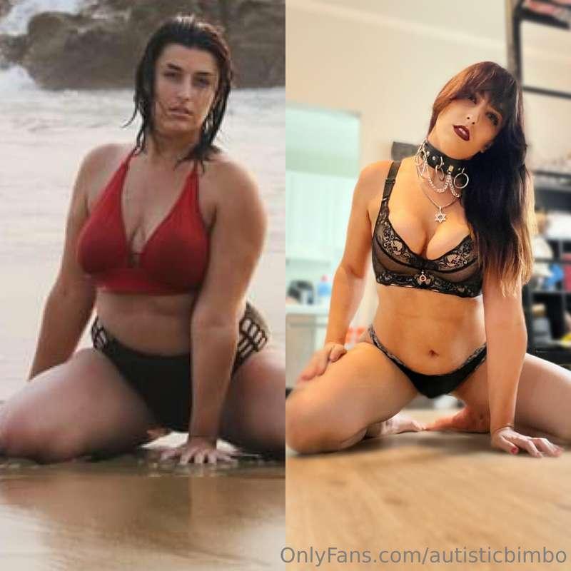 Me 2020 vs me now... Wow the difference in my confidence is ..