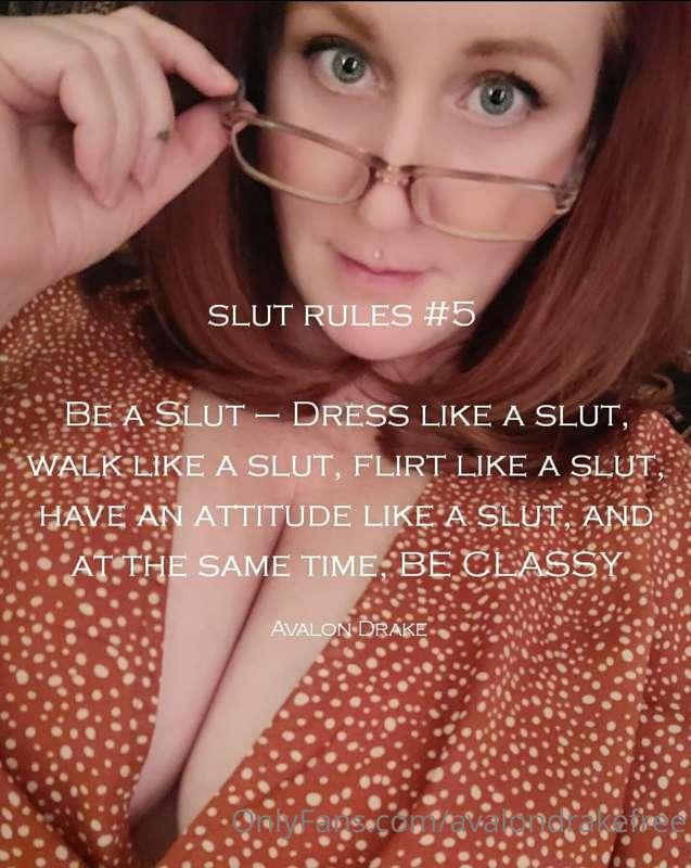 Slut Rules #5