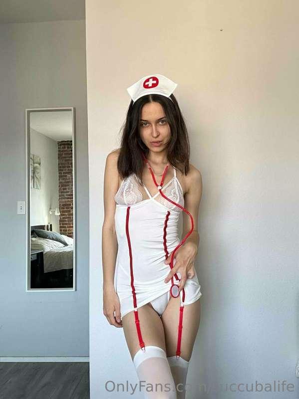 Dr. Sucuba is ready to examine your penis I'm sure it throbb..