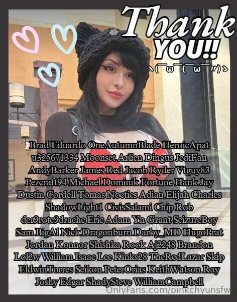 Special shout out to all my November VIP members!! You guys ..