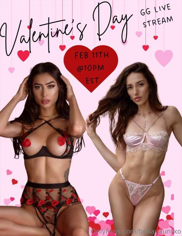 Join my bestie and I tonight!! ♥️