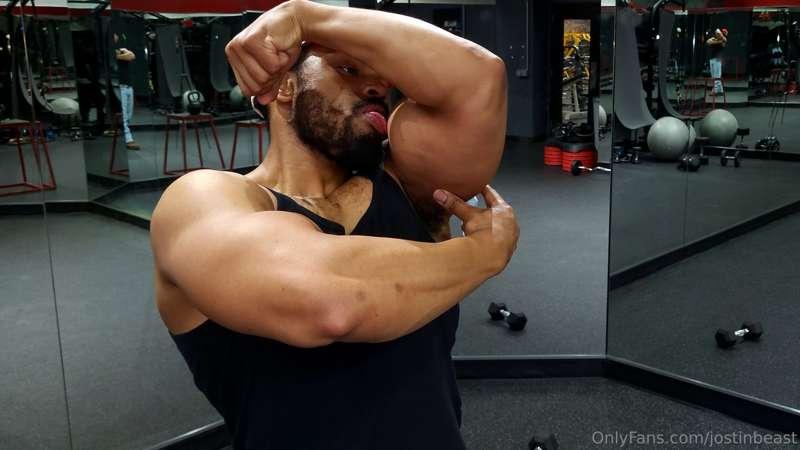 Off in my corner just being burly
