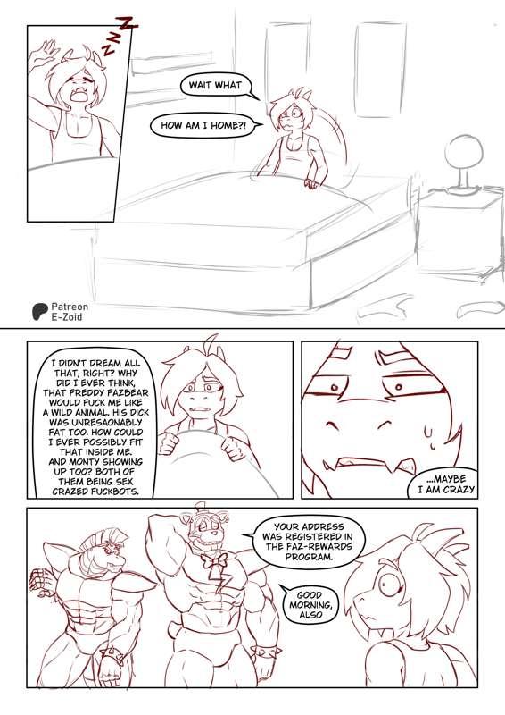 Staff Only - Page 23 (Wip Sketch)