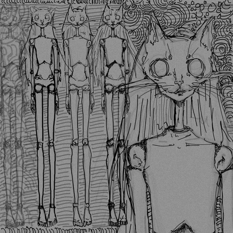 no ideas what’s happening here just another quick sketch 

#fyp #art #artist #drawing