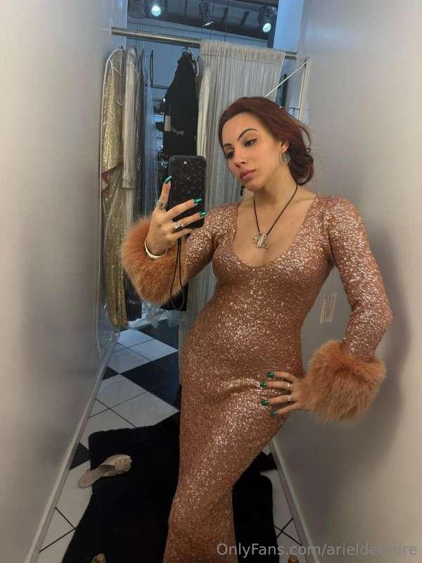 Who wants to buy me this dress? It looked good on but it’s e..
