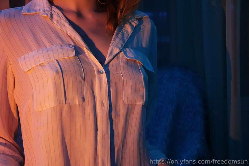 I like loose things on my bare body