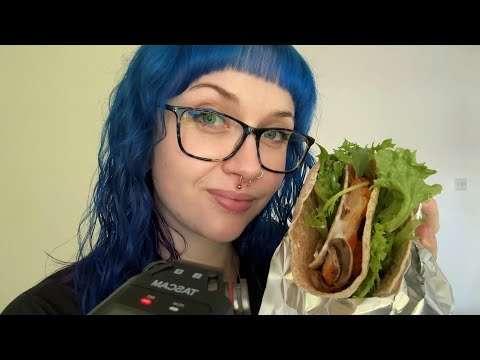 📣 EARLY ACCESS 📣 ASMR Eating A Tikka Chicken & Cooked Mushroom Wrap