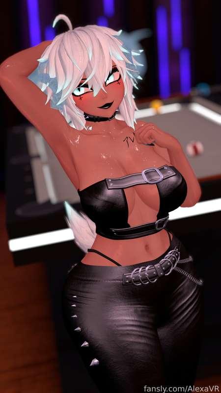 Goth vibes 🖤

#vr #lewdtuber #vtuber