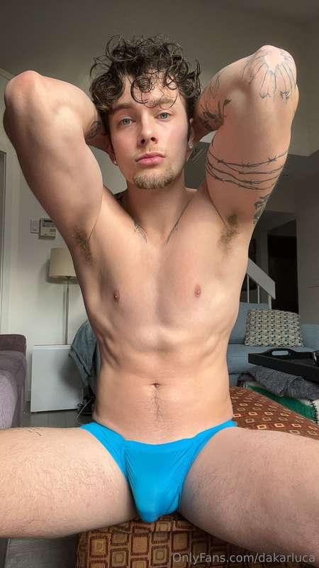 it’s labor day and my briefs and balls are blue 😏🇺🇲