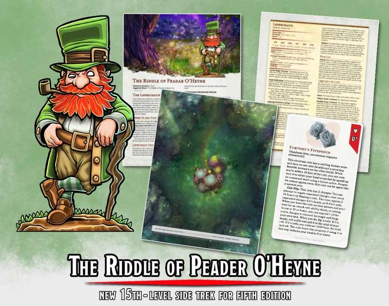 The Riddle of Peader O'Heyne | New 15th-Level Side Trek for Fifth Edition
