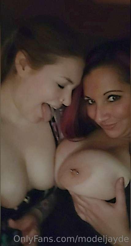 My bestie @scarlett99love and I got really naughty last nigh..