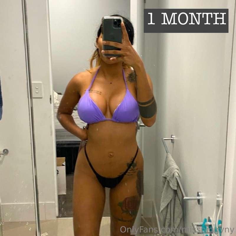 SWIPE TO SEE ME GROW🤰🏽