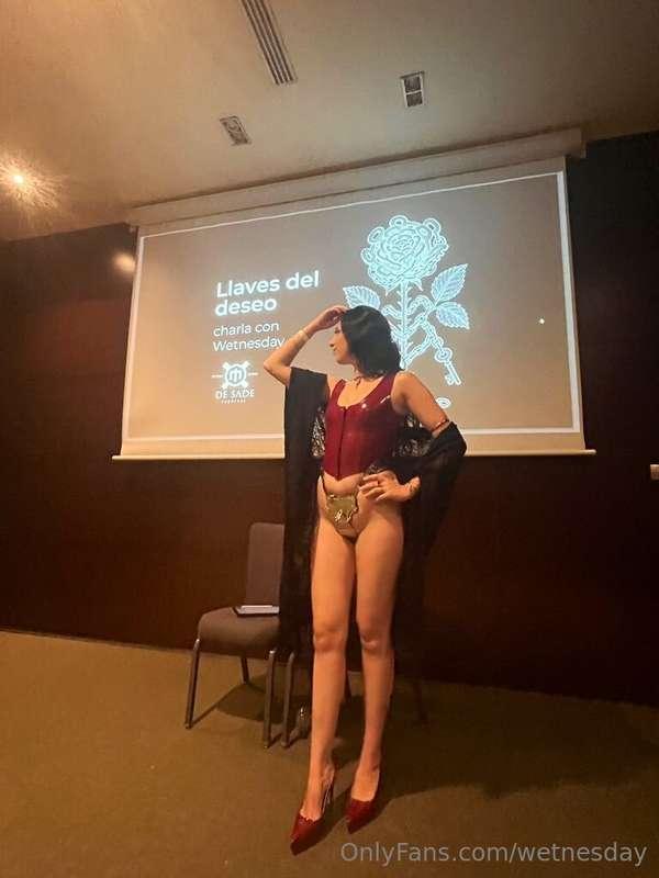I made another chastity workshop! Lots of people were intere..