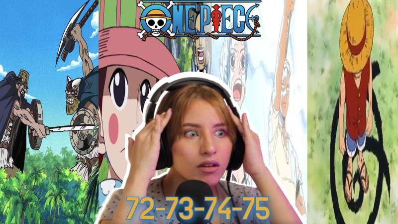 One Piece Episode 72-75 REACTION