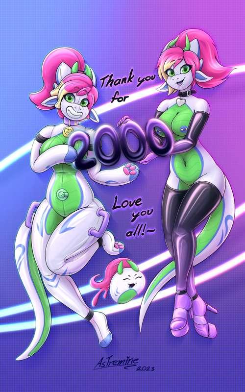 Thank you for 2K!! (NSFW)