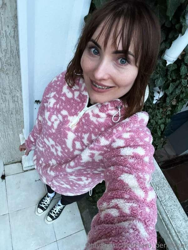 my live selfies from the walk 🥰🥰