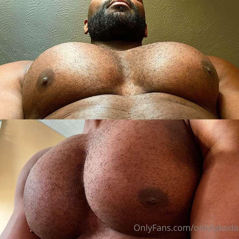 Chest gains.