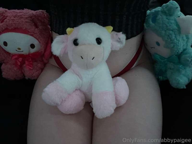 thighs and plushies 